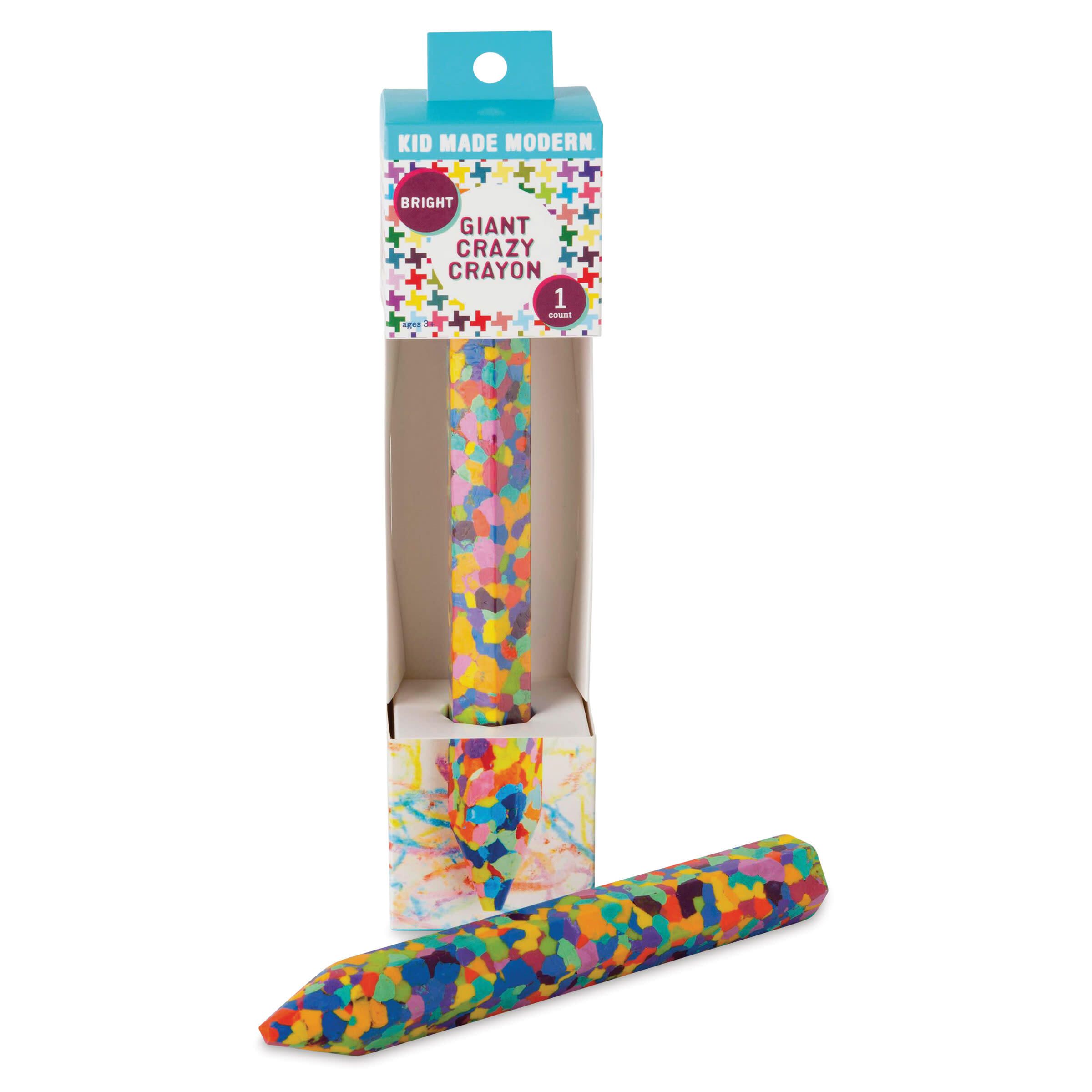 Kid Made Modern Giant Crazy Crayon, Bright