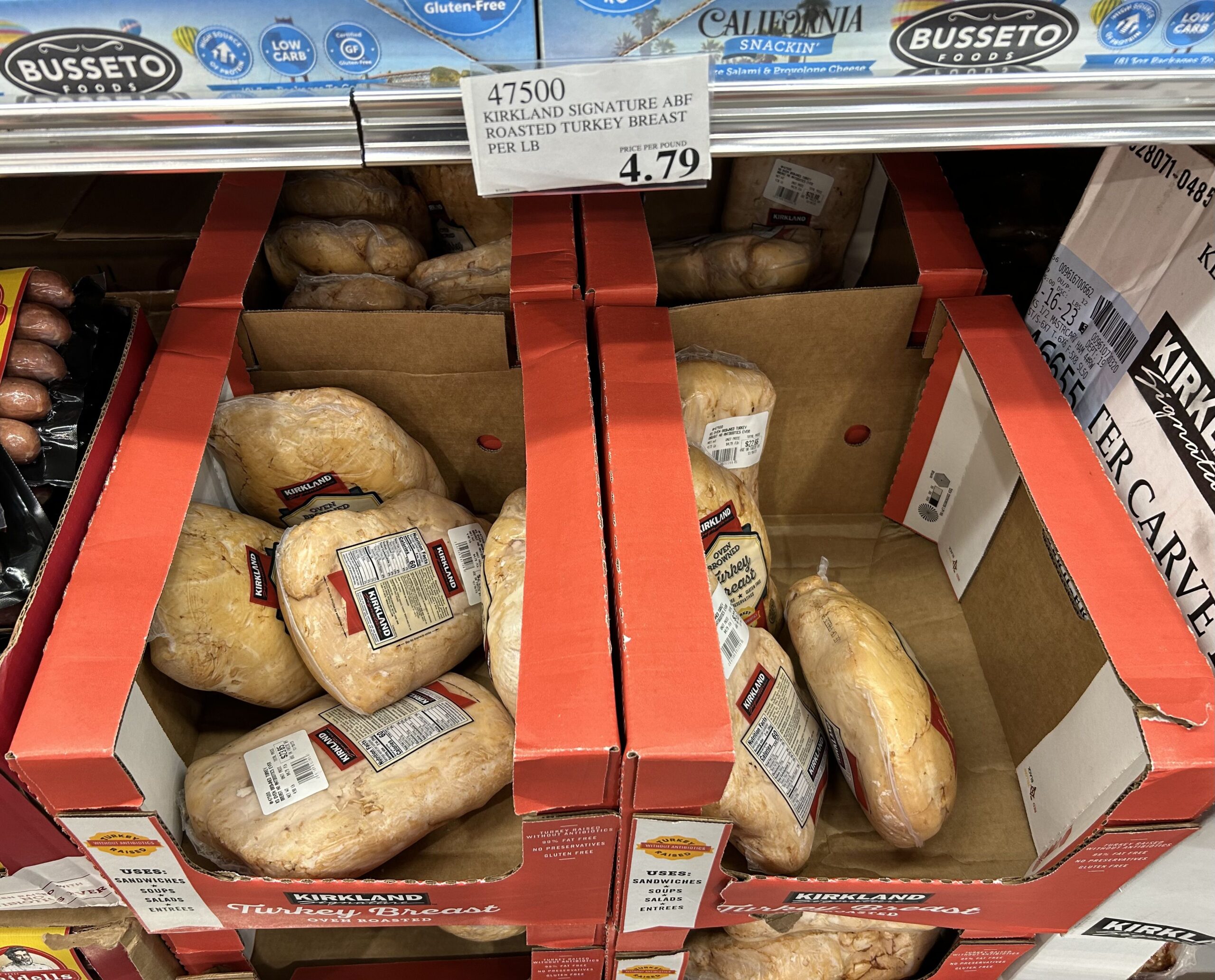 Kirkland Signature roasted turkey breast