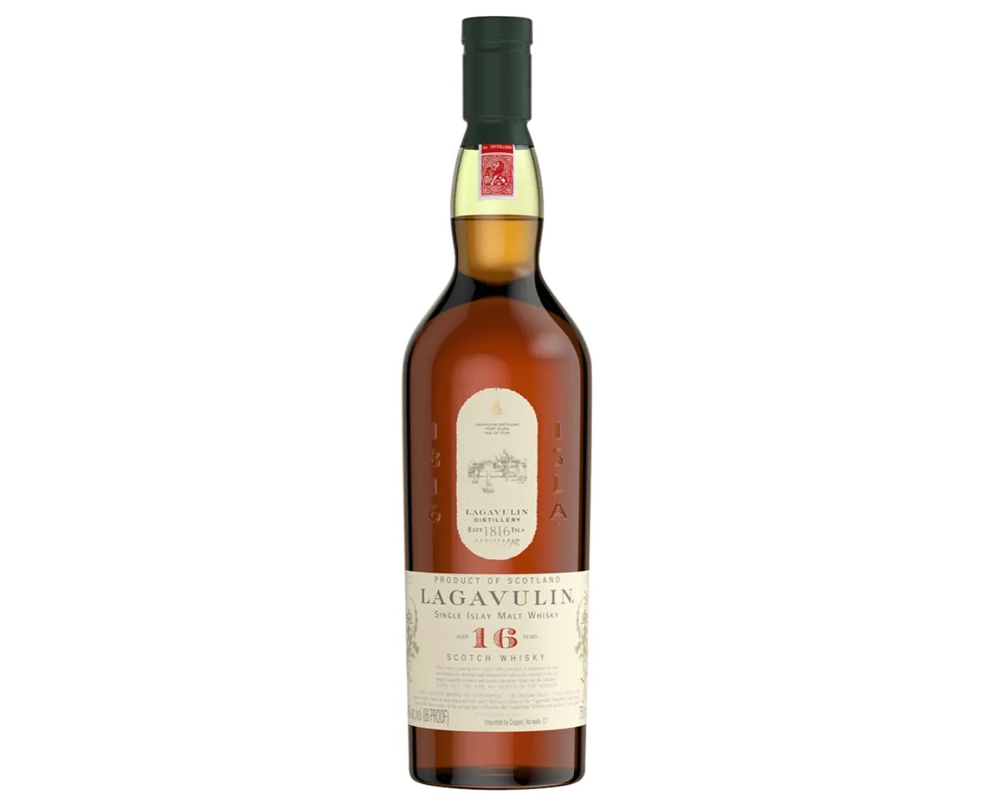 Lavagulin 16-Year Scotch Whiskey
