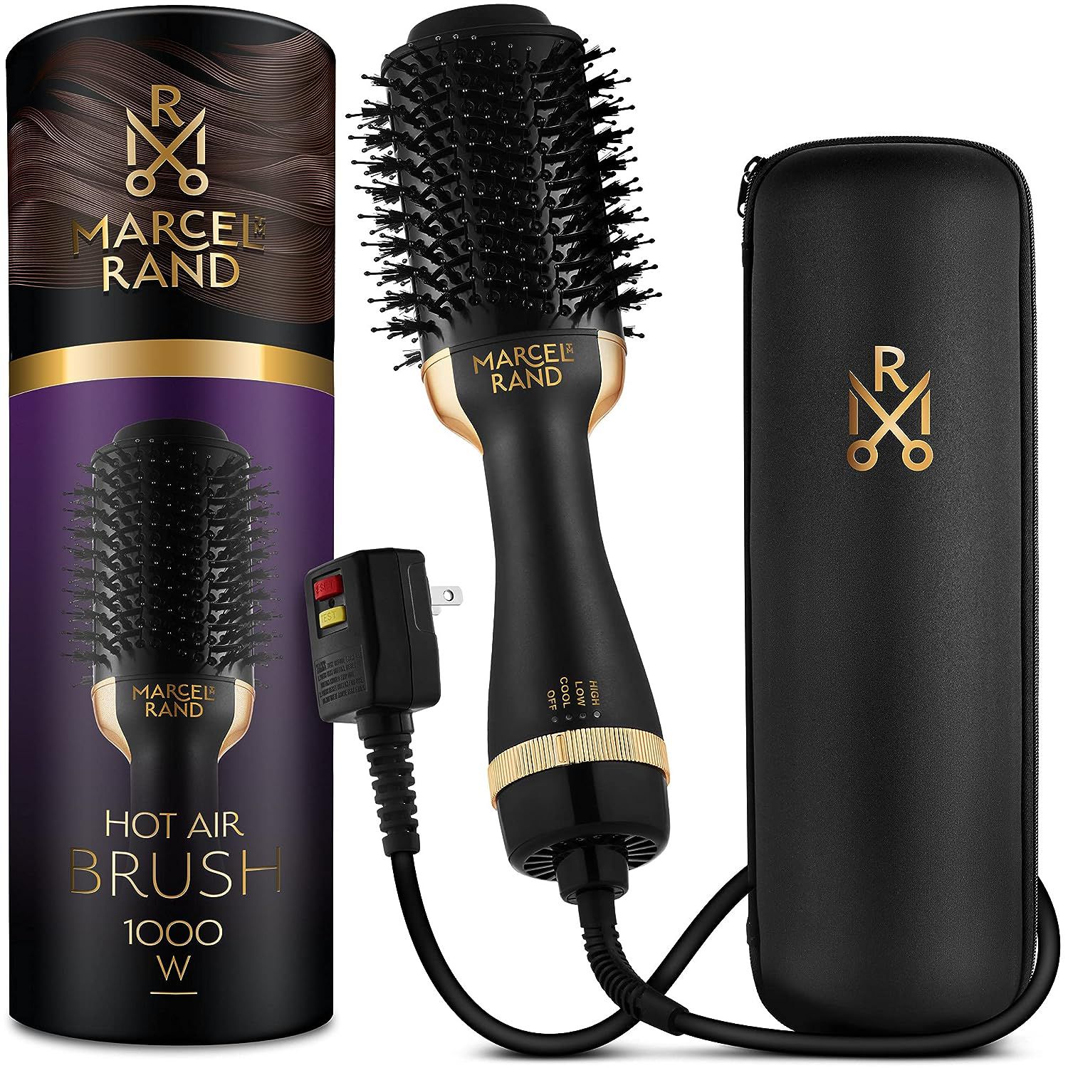 MARCEL RAND Professional Volumizing Hair Dryer Brush Oval for Women