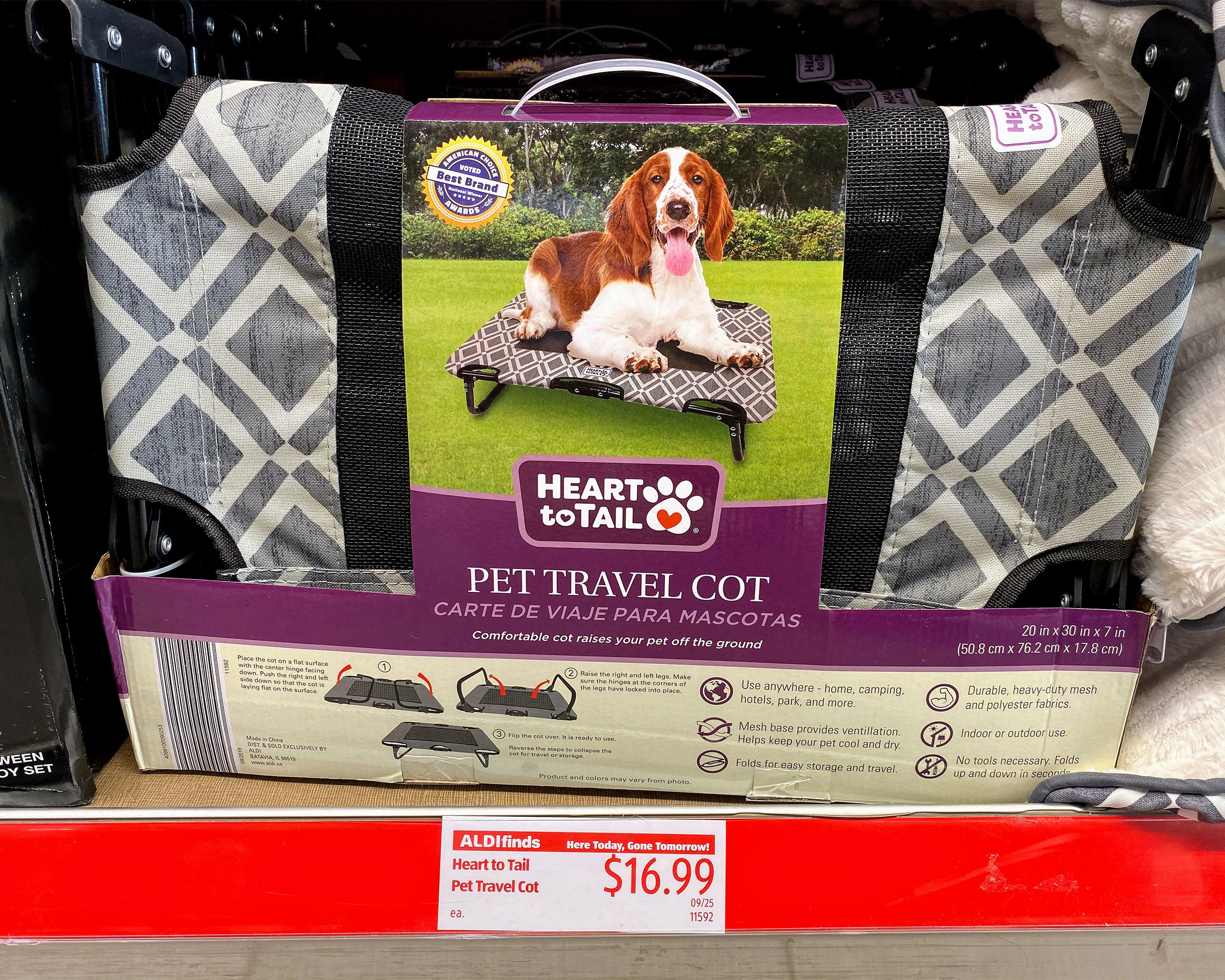 Pet Travel Cot