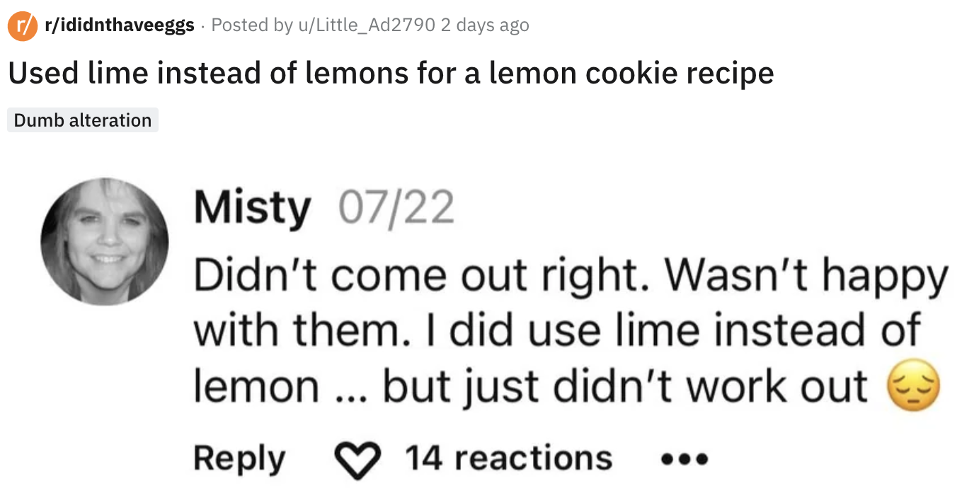 Recipe Review Reddit 1