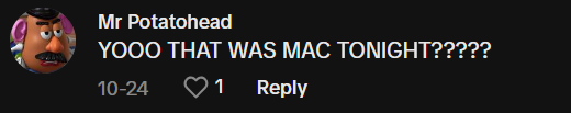 tiktok comment