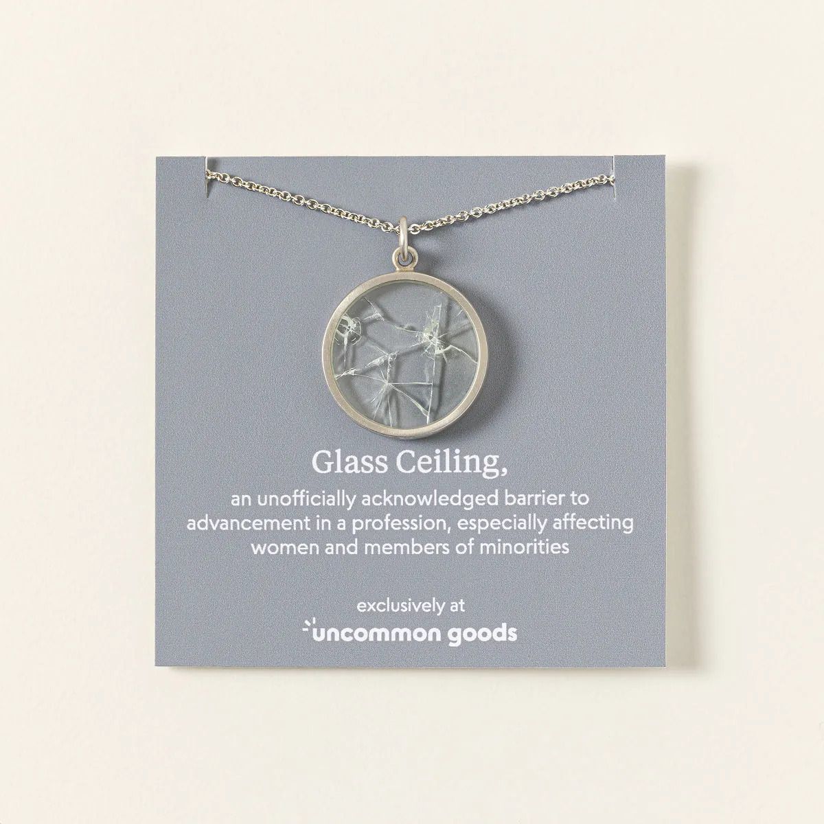 Shattered Glass Ceiling Necklace