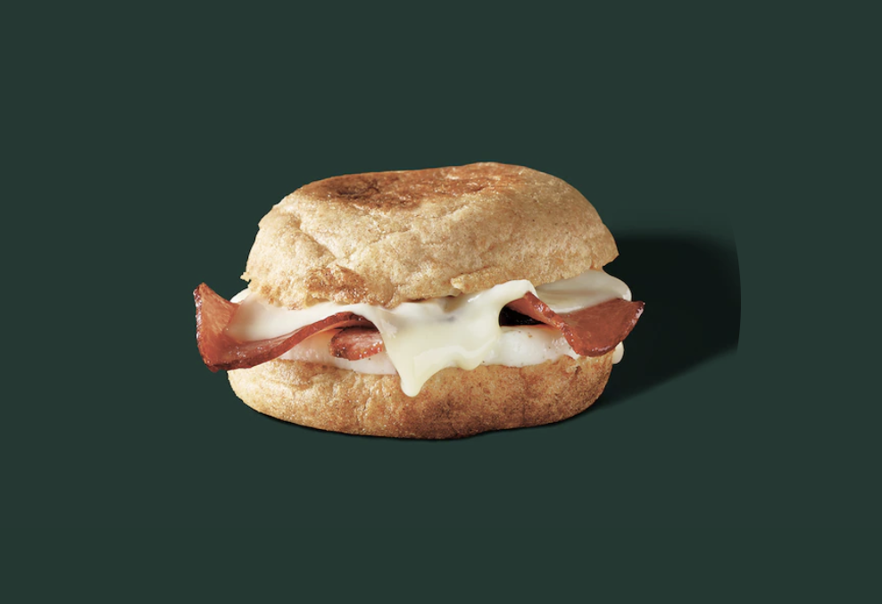 Starbucks Reduced-Fat Turkey Bacon & Cage Free Egg White Breakfast Sandwich