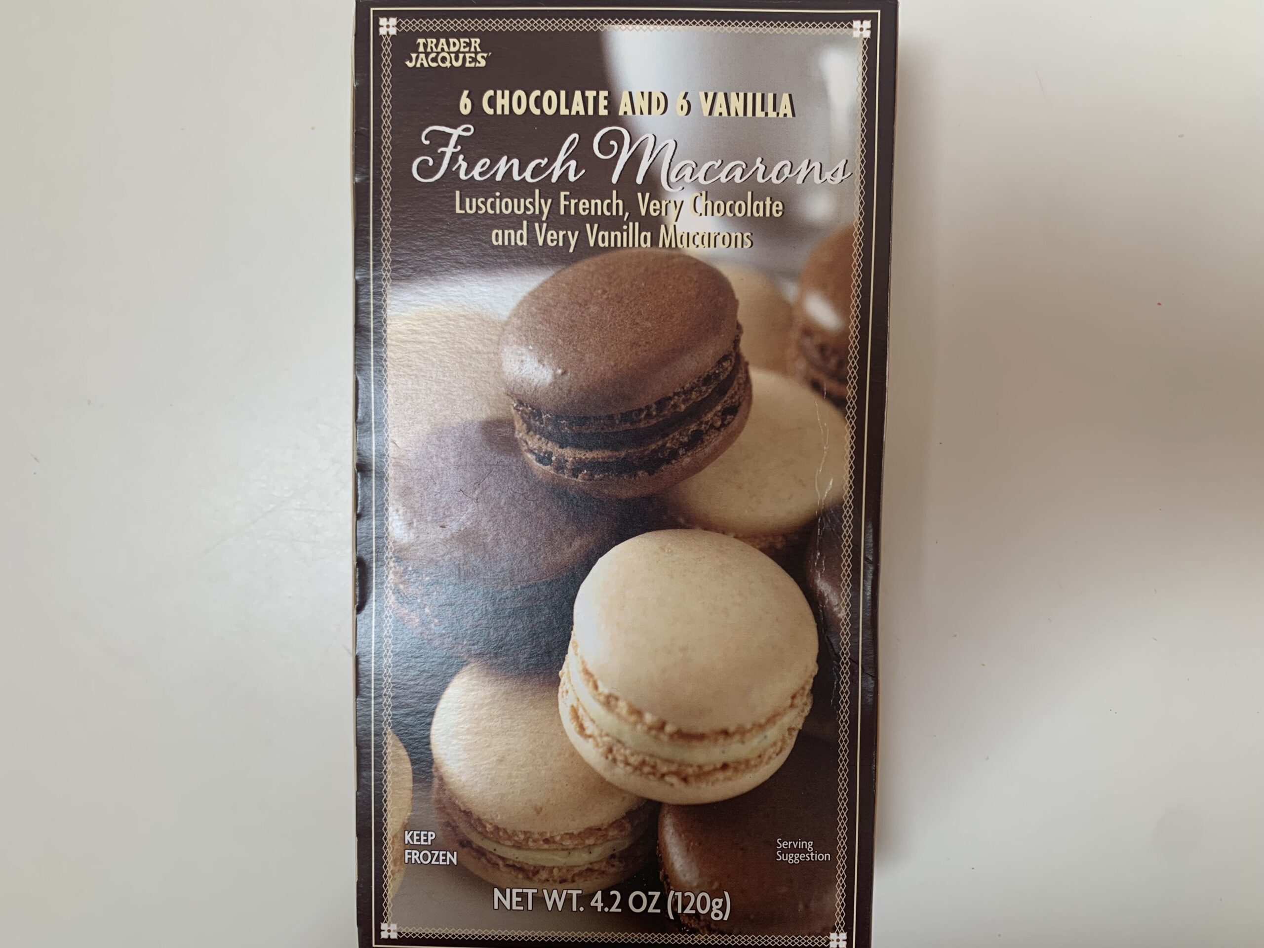 Vanilla and Chocolate Macarons