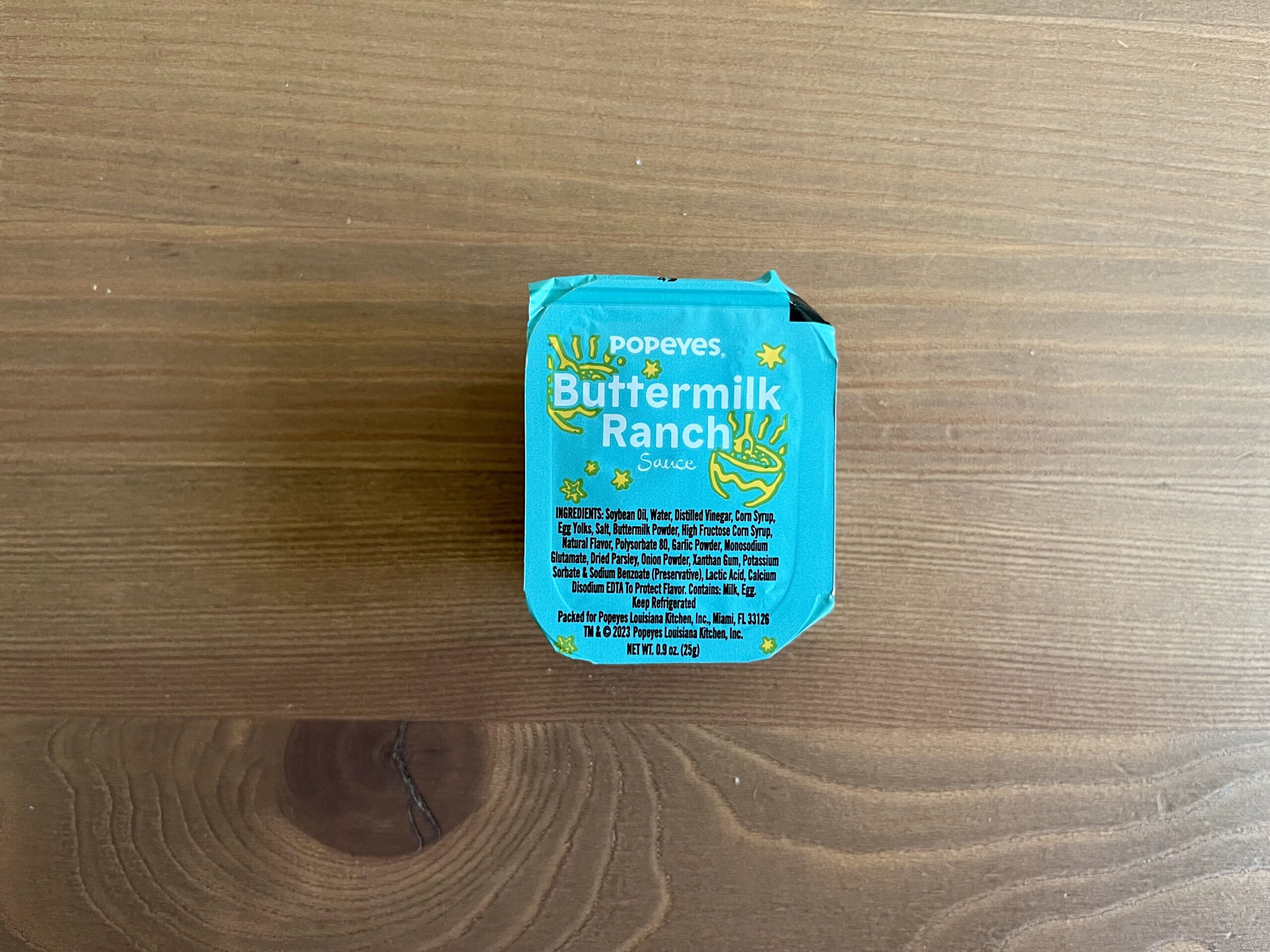 popeyes Buttermilk Ranch Sauce