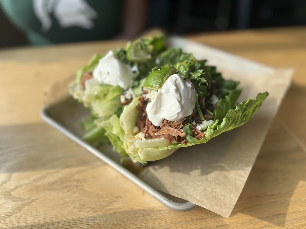 carnitas lettuce wraps