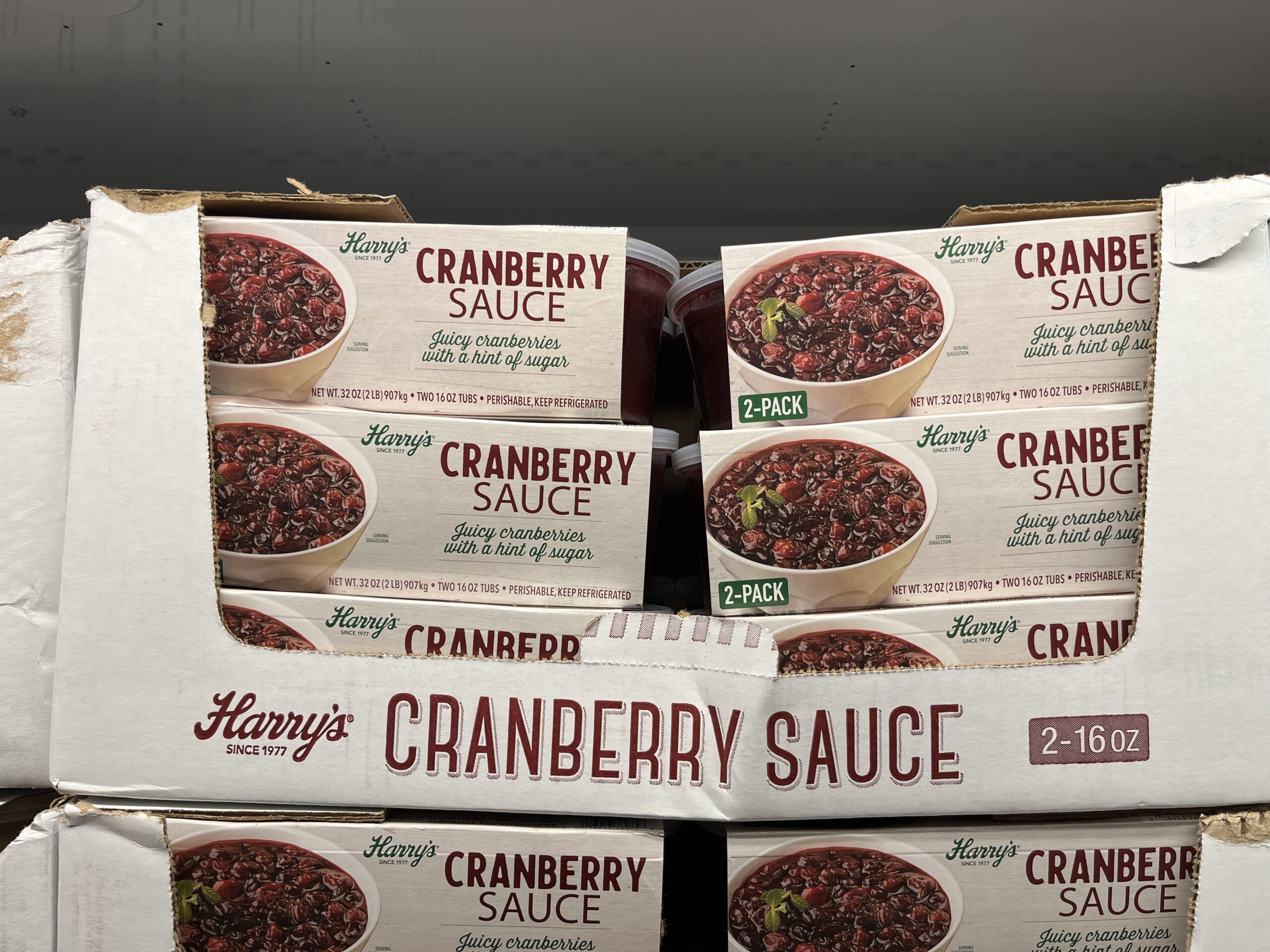 frozen cranberry sauce at sam's club