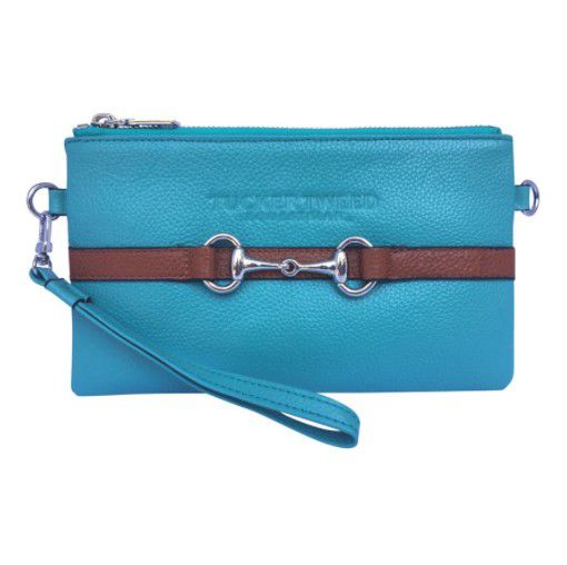 Tucker Tweed Equestrian Wellington Wristlet