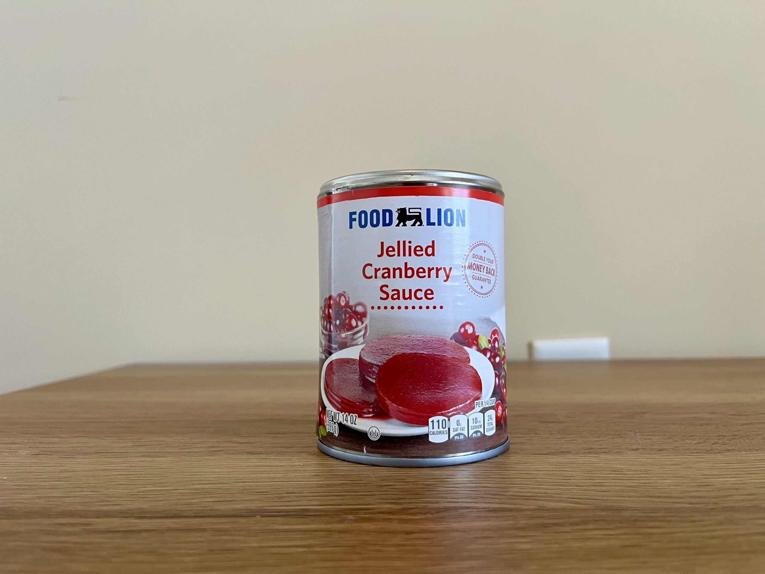 Food Lion Jellied Cranberry Sauce