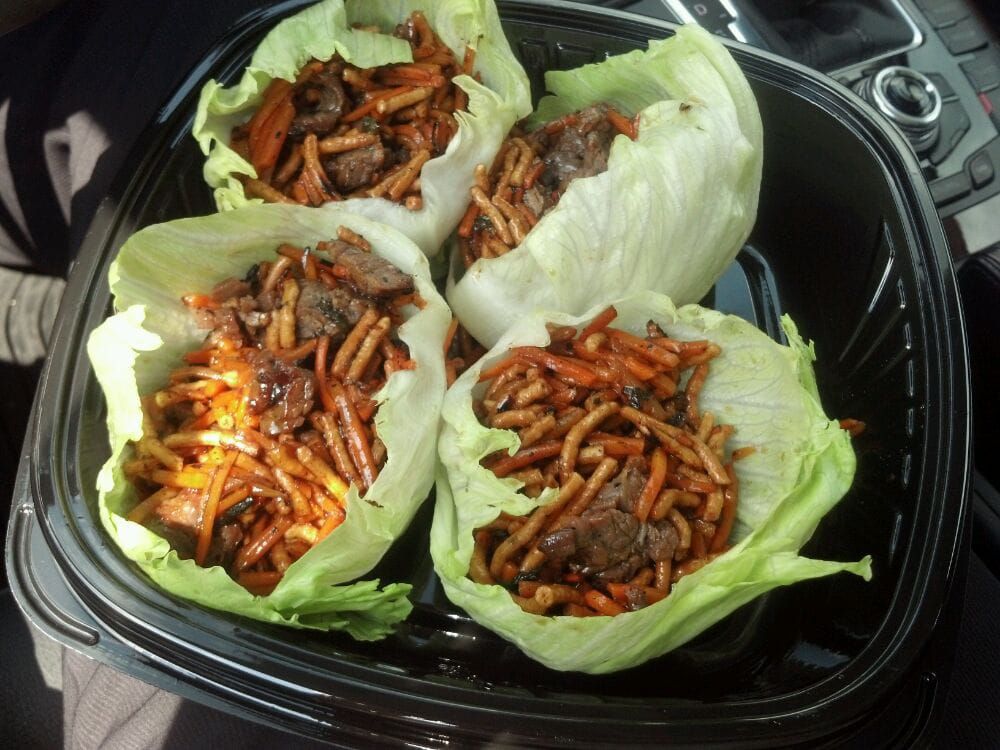 crispy beef lettuce wraps from the healthy kitchen