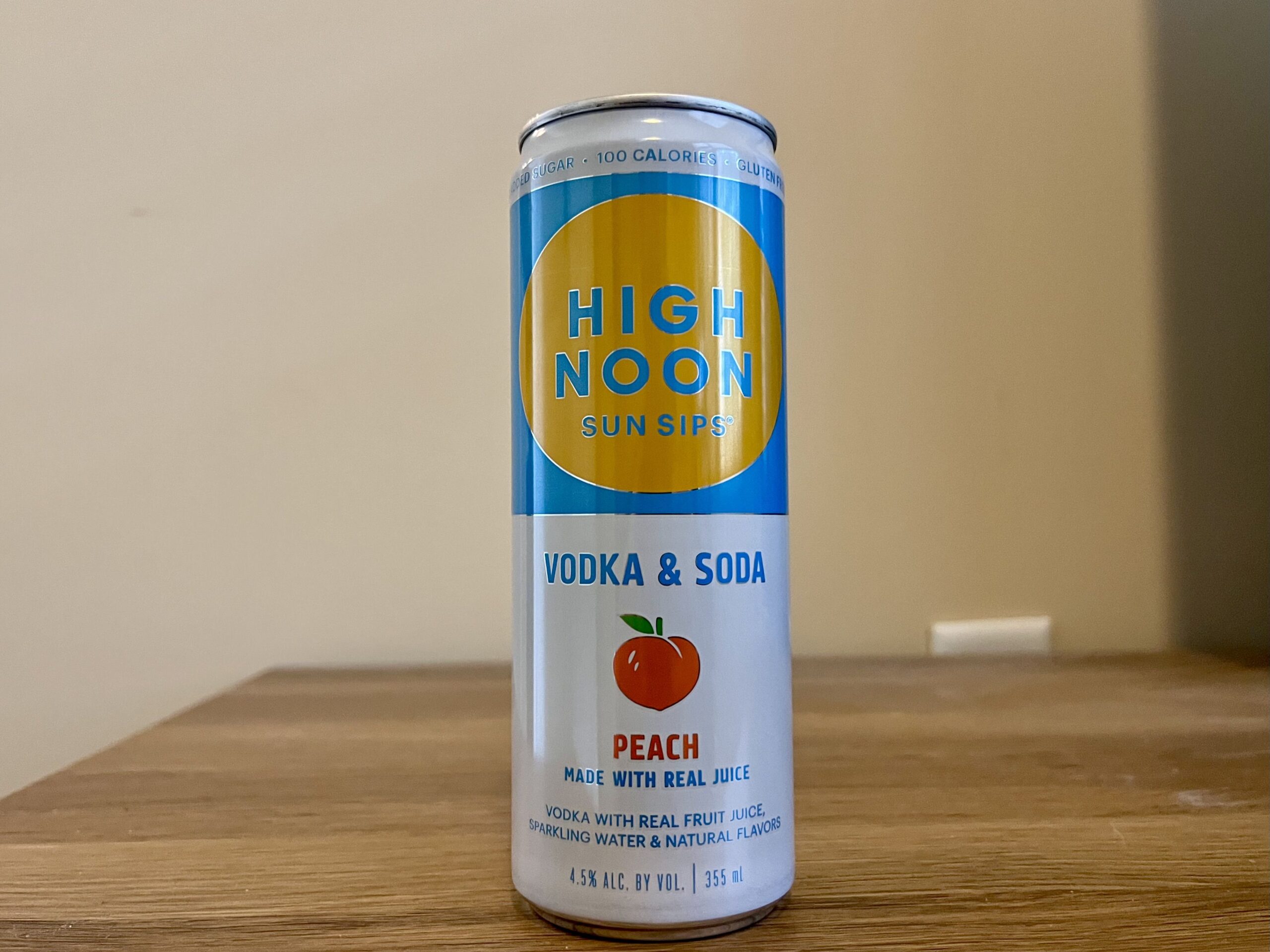 peach high noon vodka