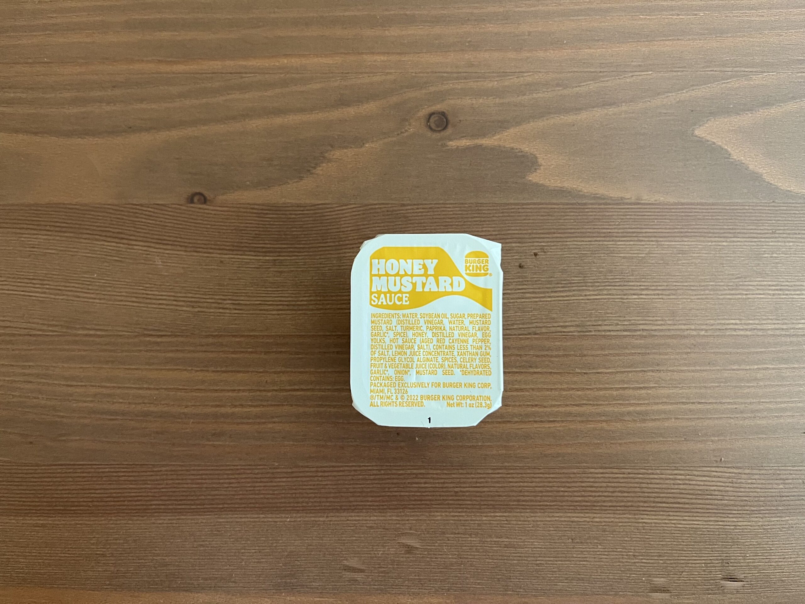 burger king Honey Mustard Sauce