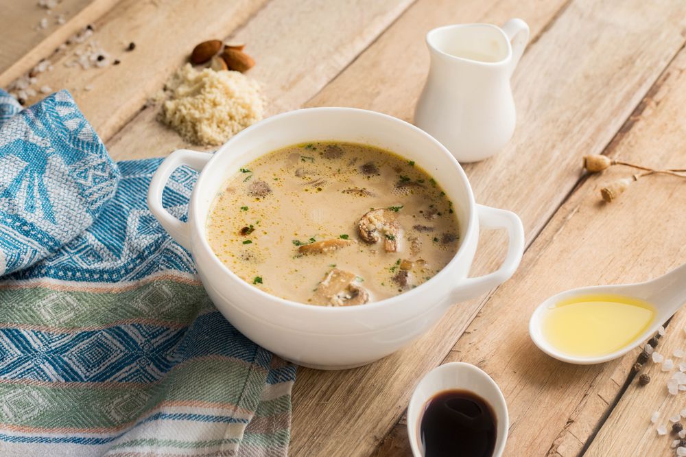 Mushroom soup homemade