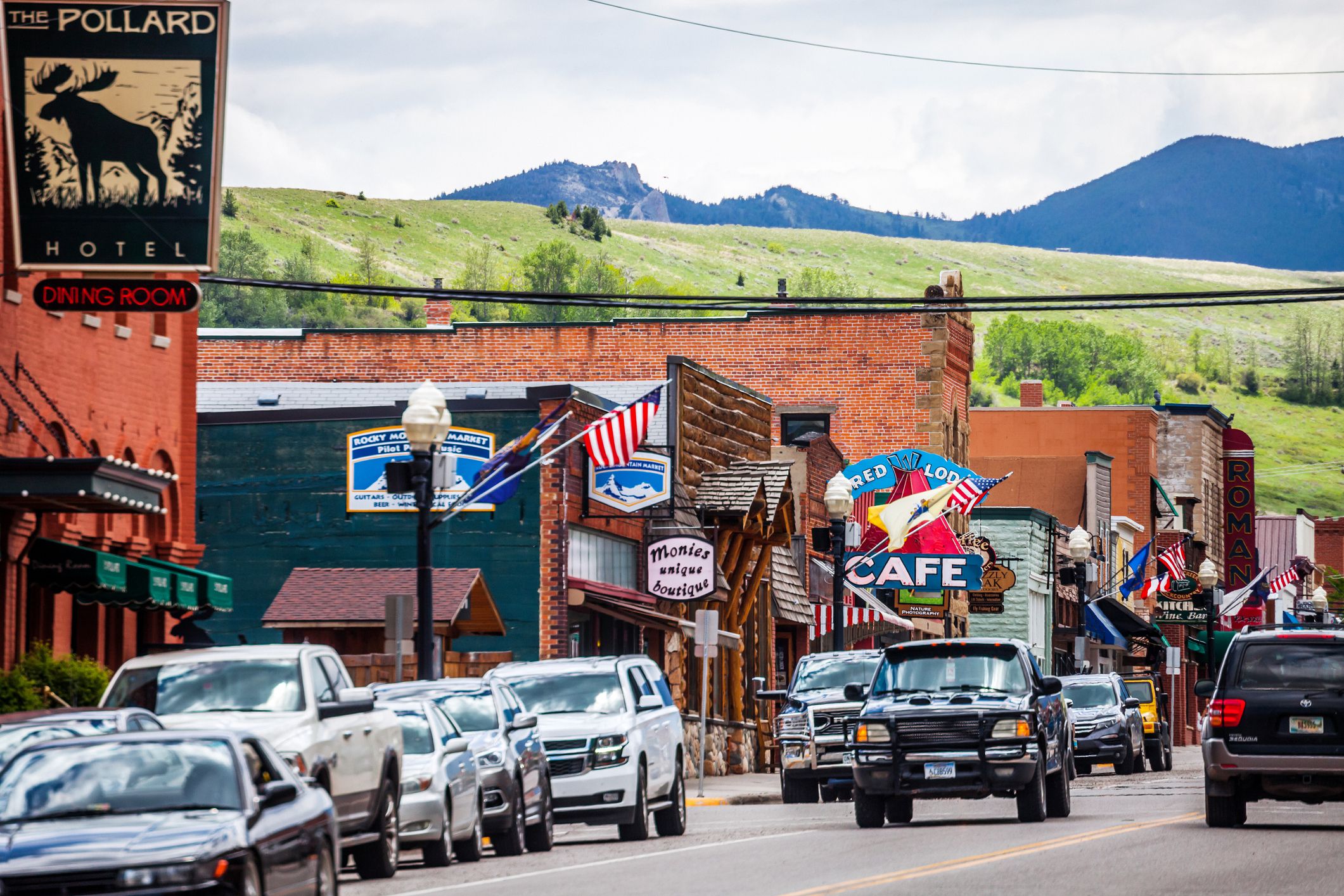 Downtown Red Lodge, Montana