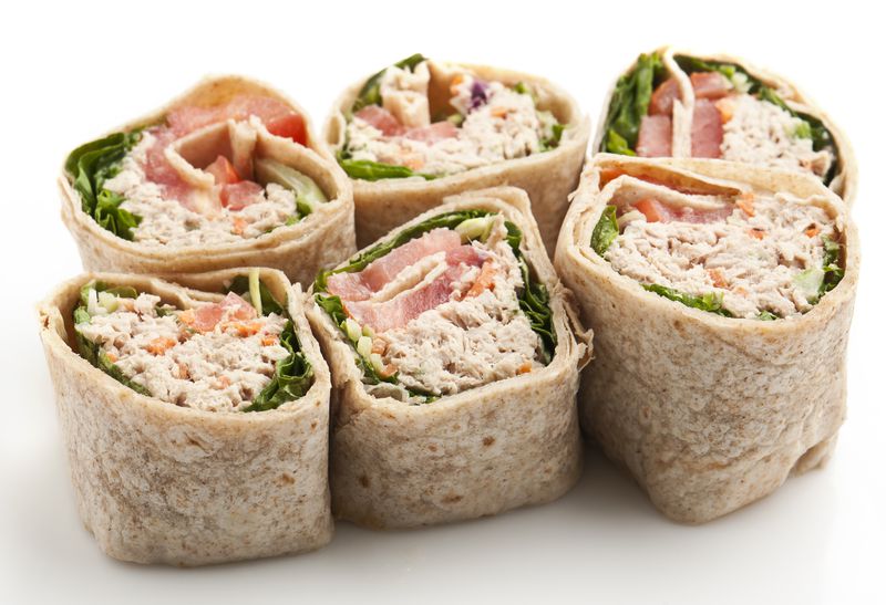 Tuna Salad Wrap Sandwich