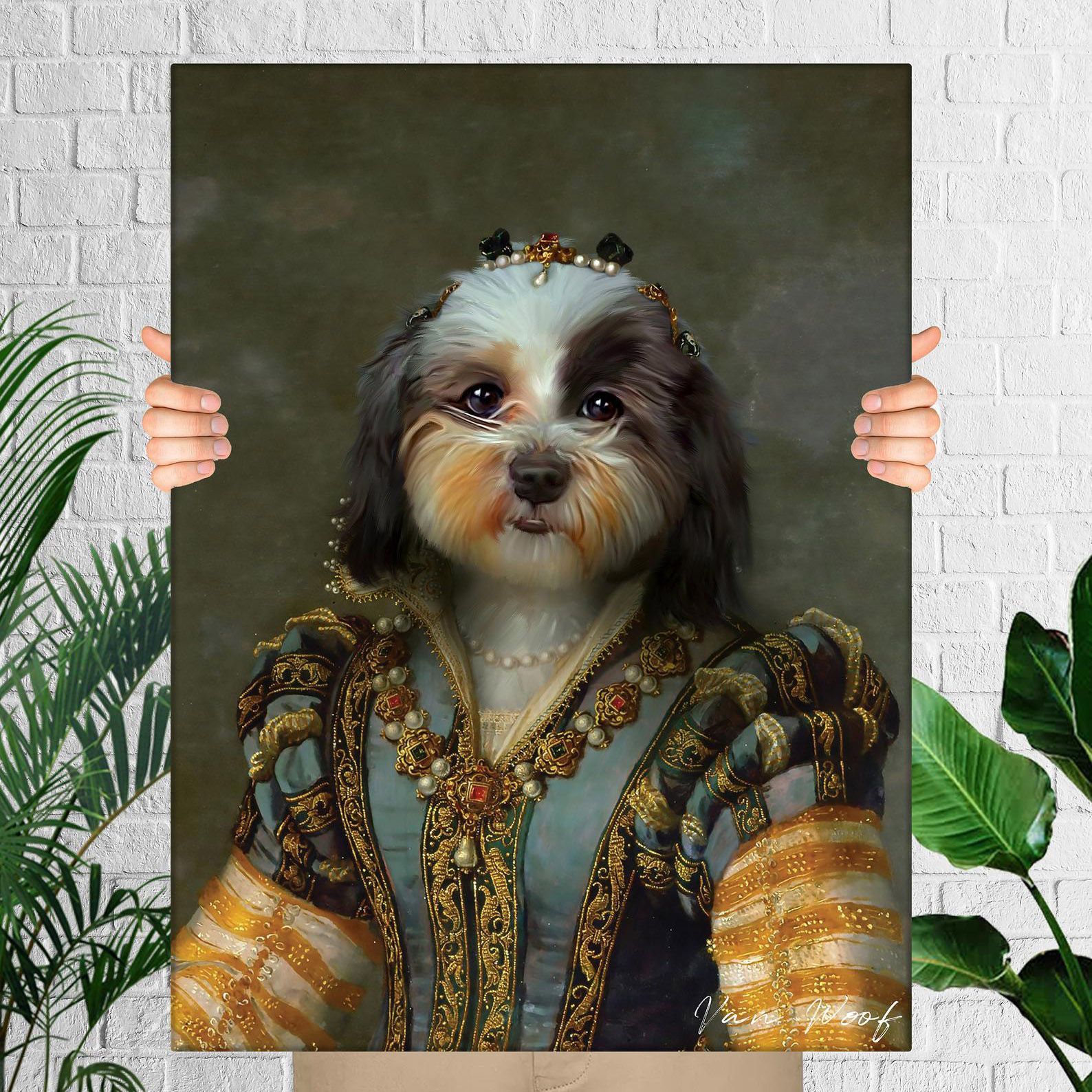 Custom Royal Pet Portrait