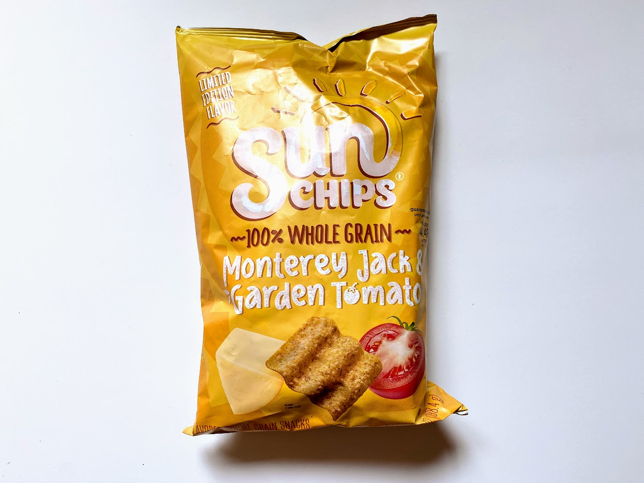 Sunchips monterrey jack and garden tomato