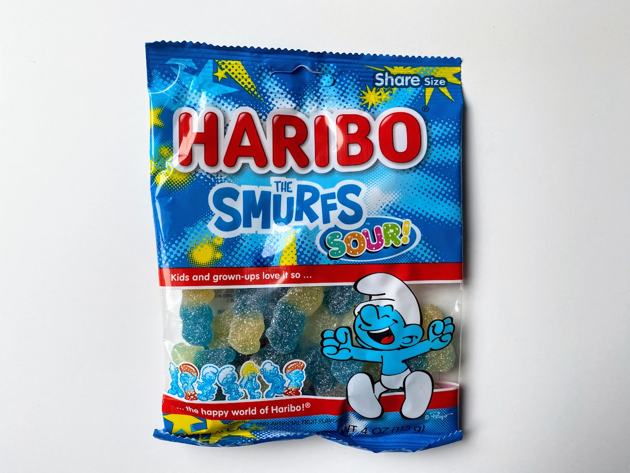 Haribo sour smurfs