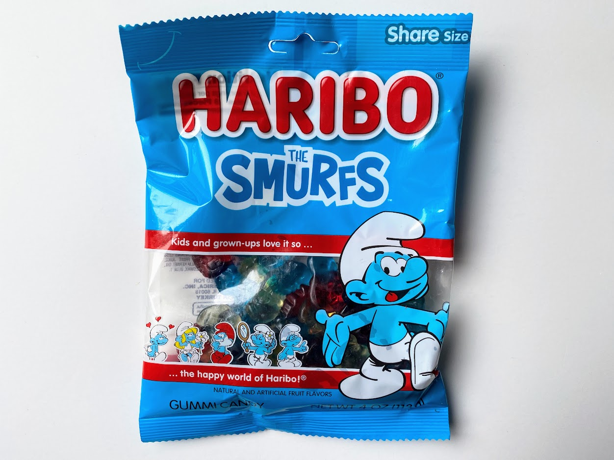 Haribo smurfs
