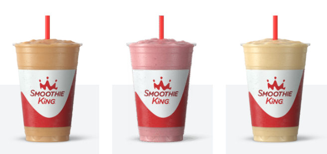 Smoothie King gladiator smoothies