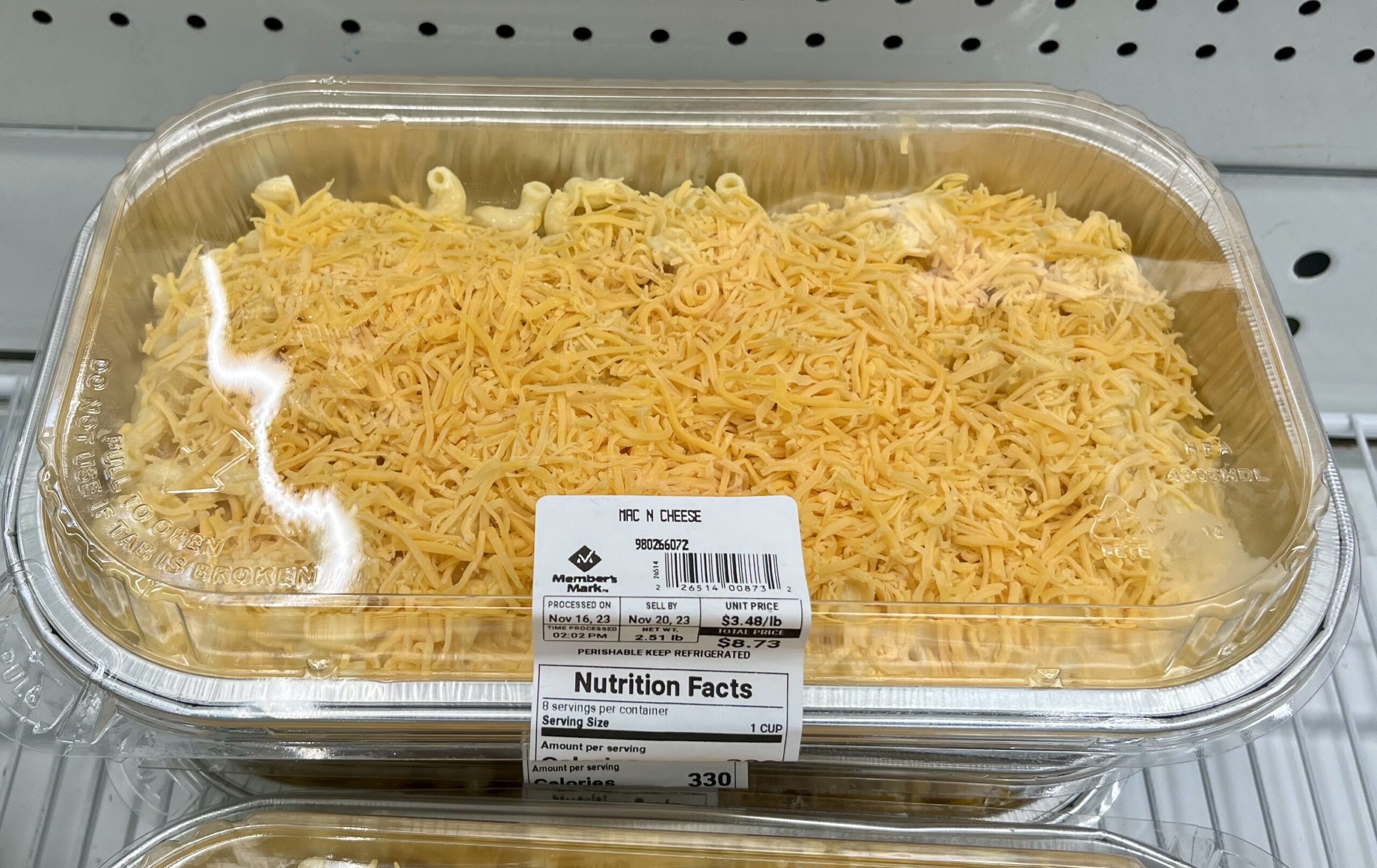 sam's club mac and cheese