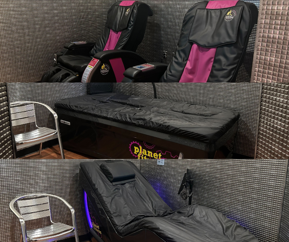 massage options at planet fitness