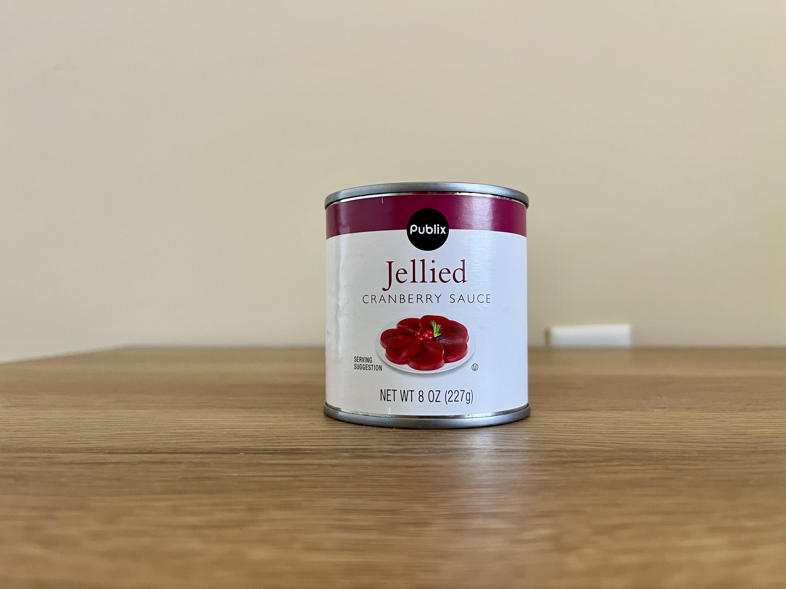 Publix Jellied Cranberry Sauce