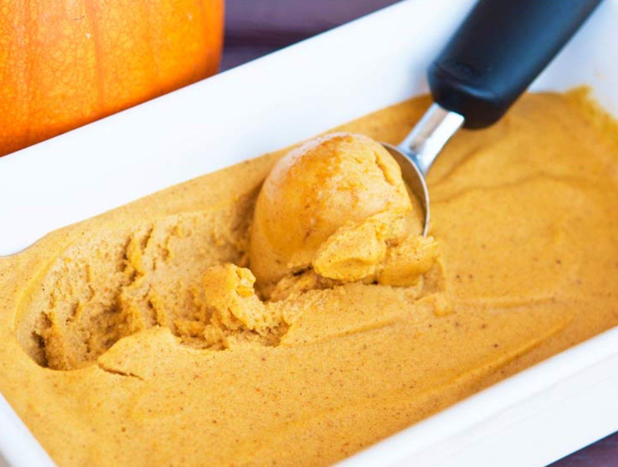 Vegan Pumpkin Pie Ice Cream