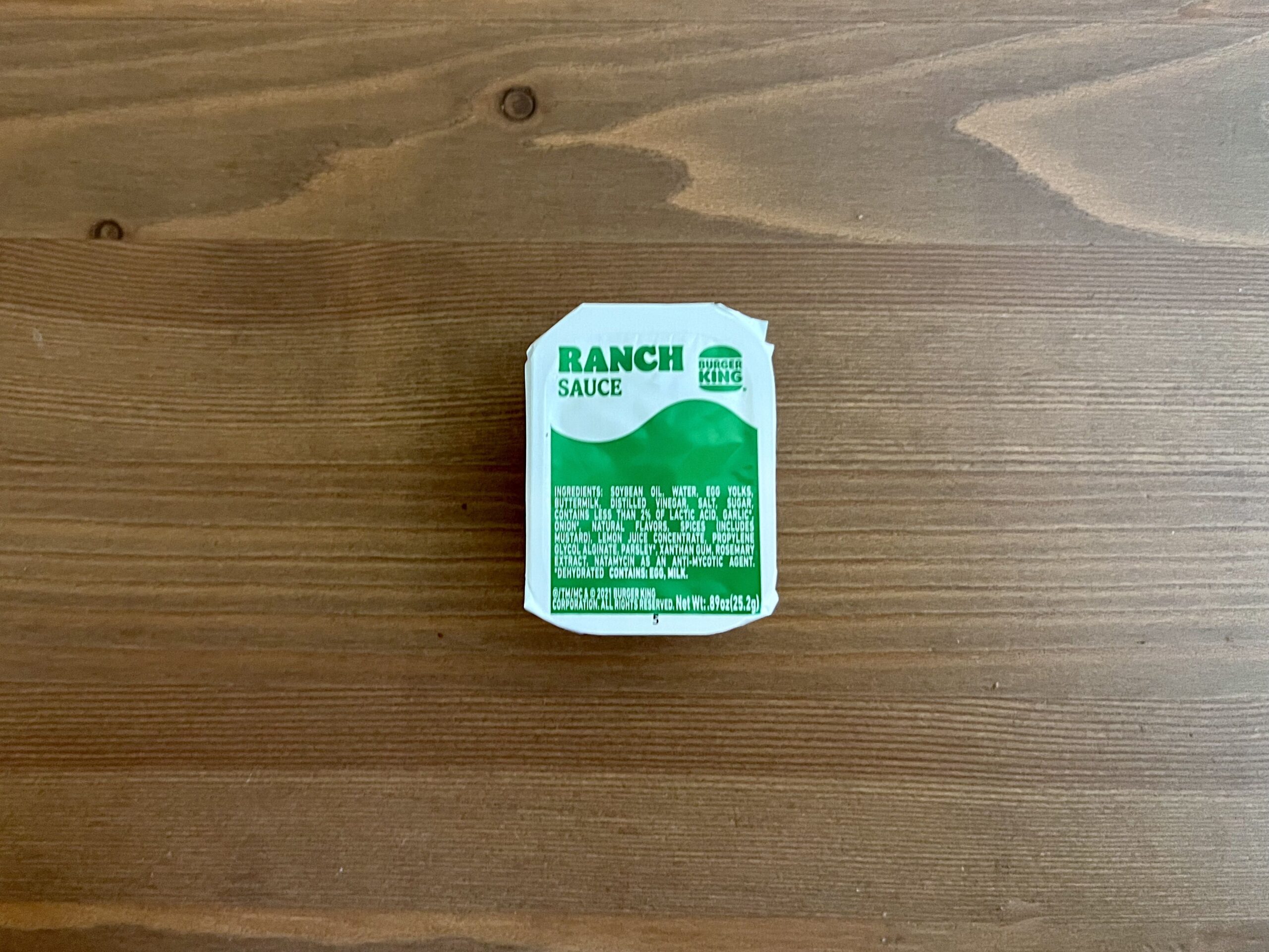 burger king Ranch Sauce