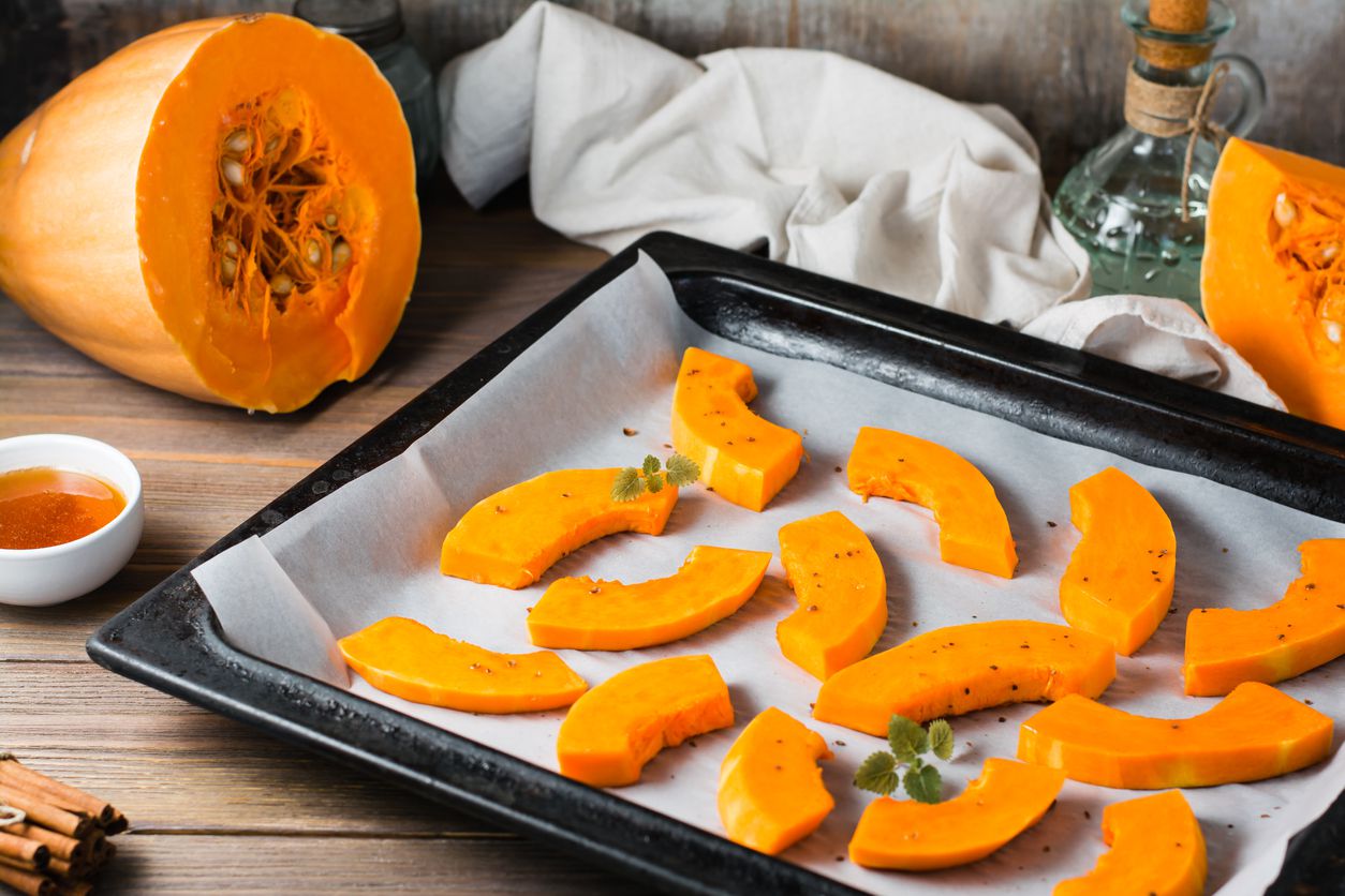 Honeynut Squash Galette with Goat Cheese & Fresno Chilies