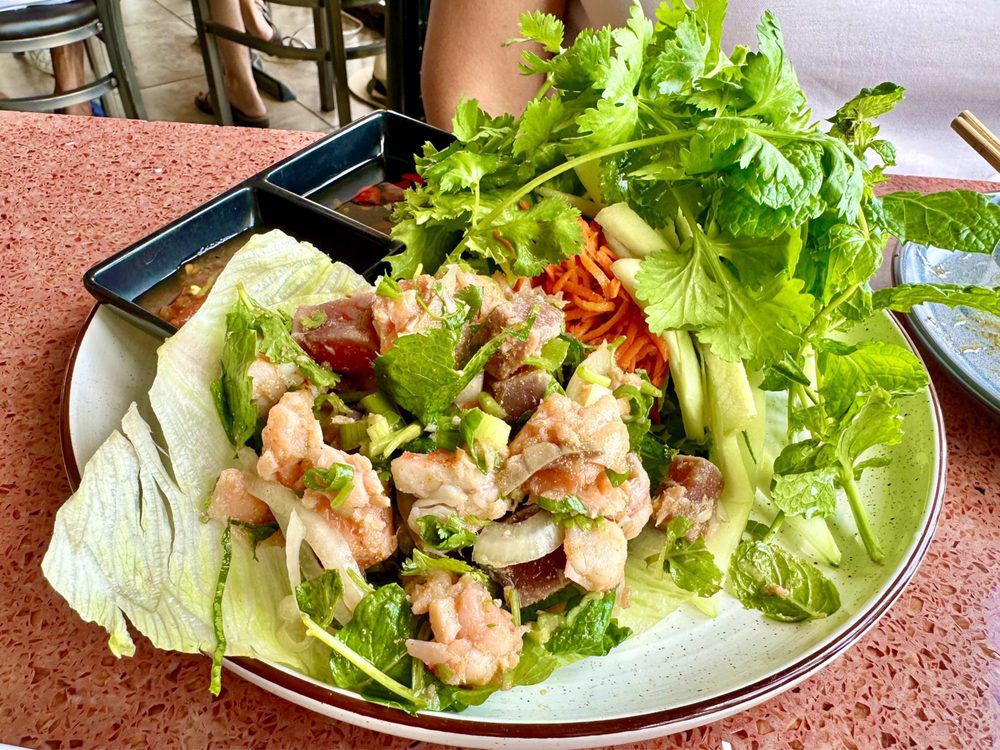 shrimp lettuce wraps