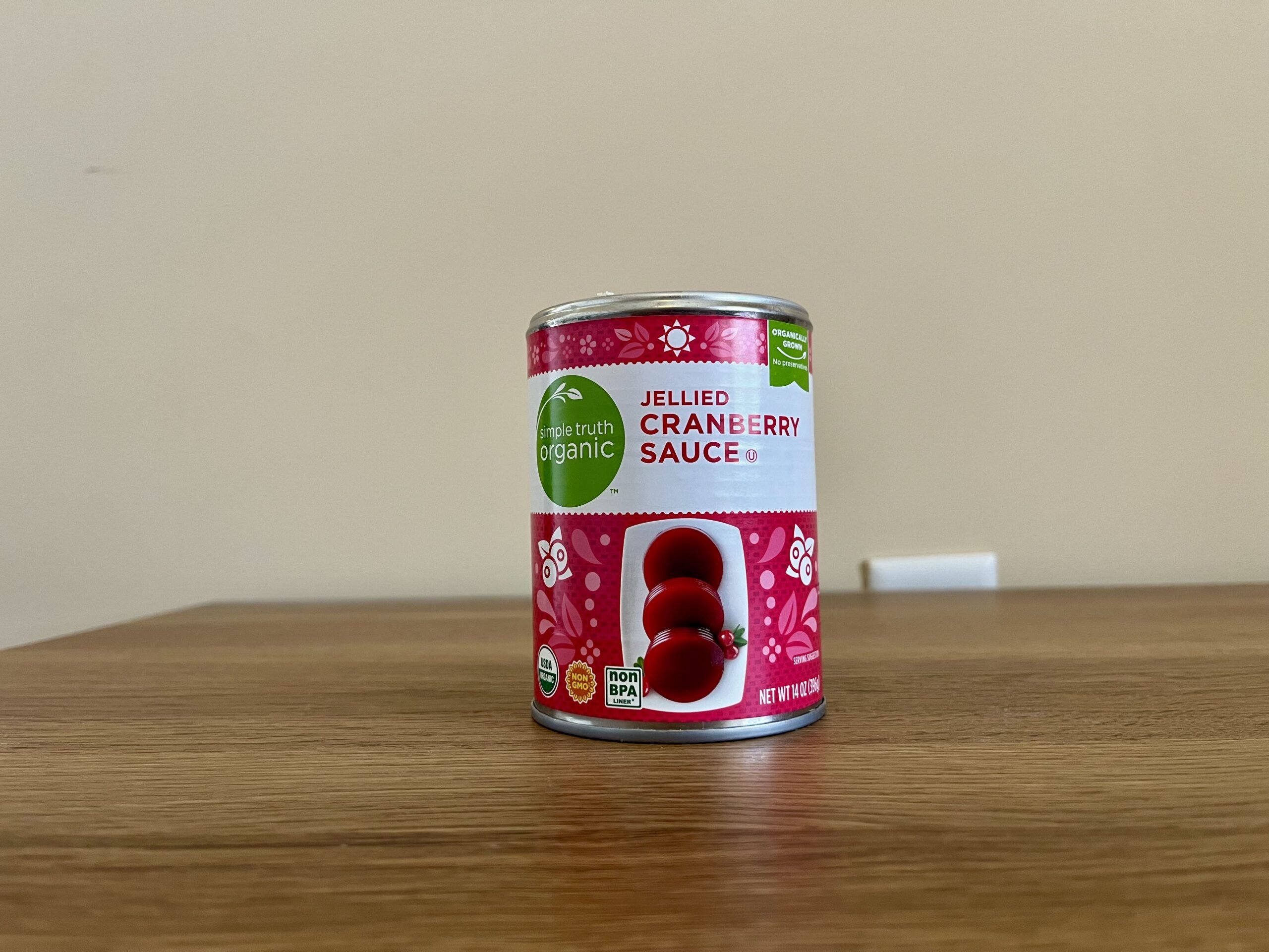 Simple Truth Organic Jellied Cranberry Sauce