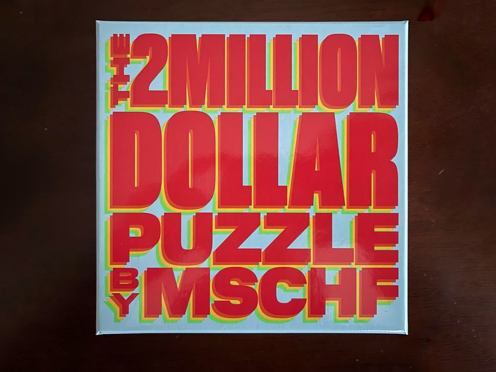two million dollar puzzle box
