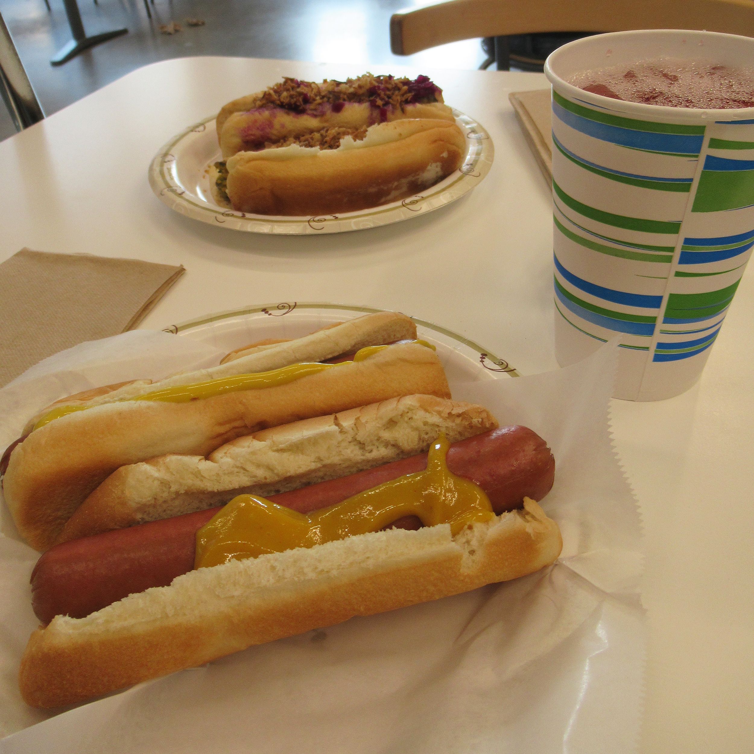 hot dogs at Ikea