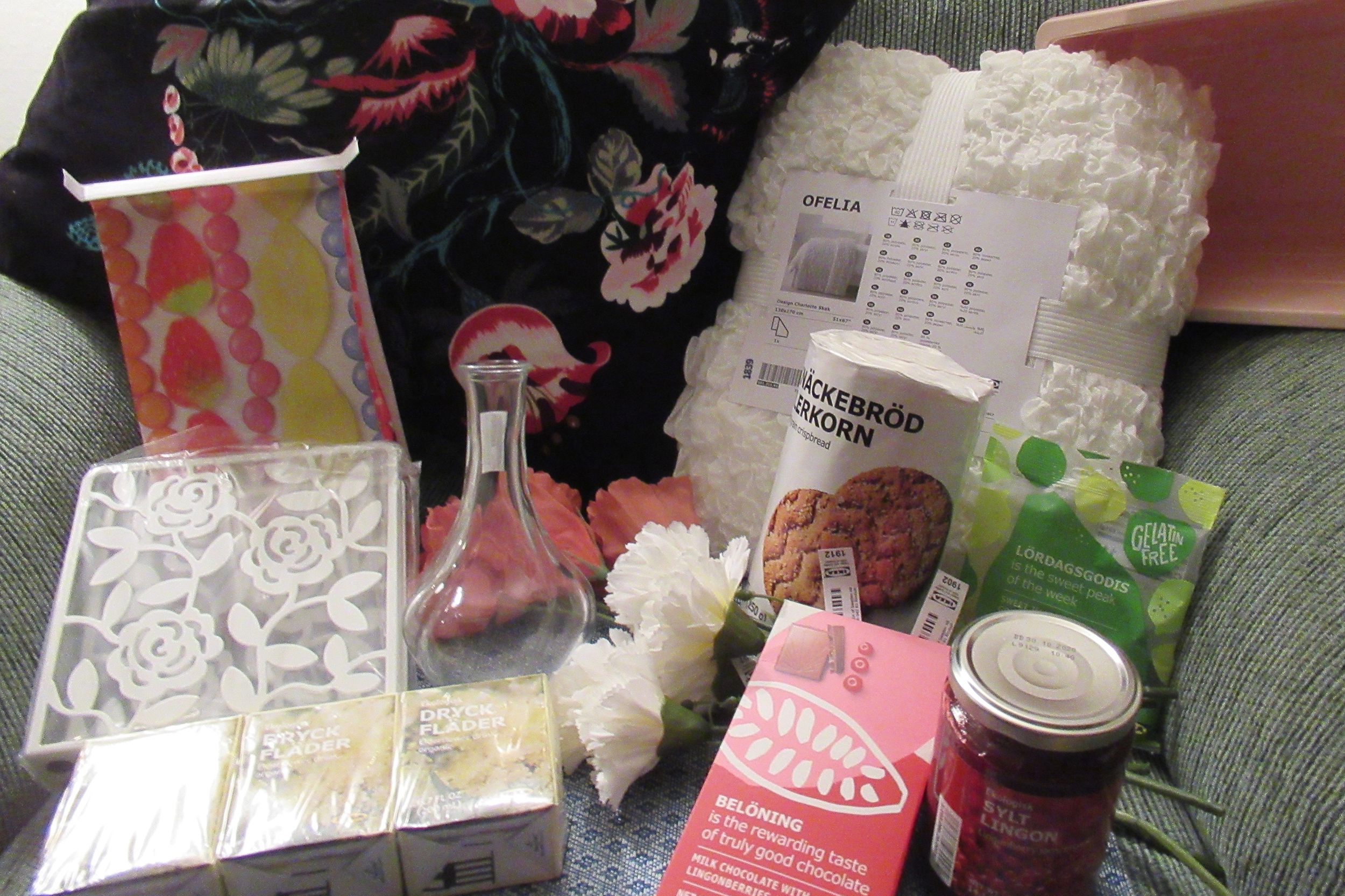 items the writer purchased at Ikea