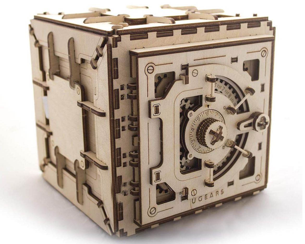 Ugears Mechanical 3D Puzzle Safe