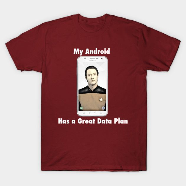 Android Data Plan T-Shirt