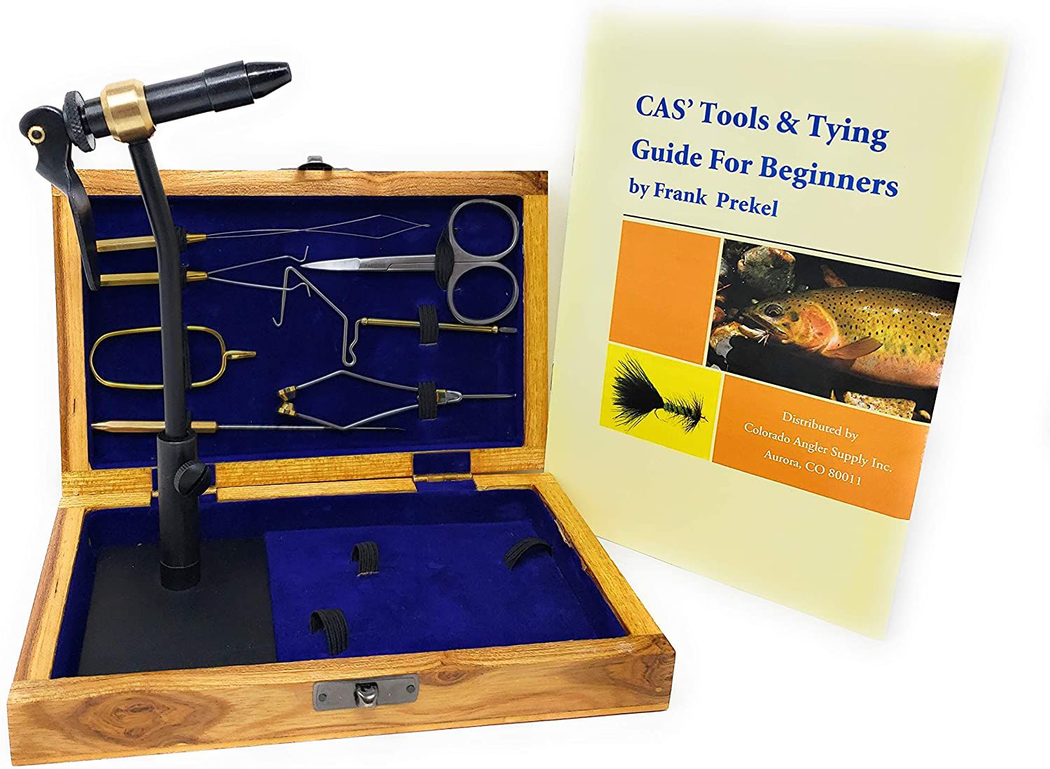 Colorado Anglers Wooden Fly Tying Tool Kit