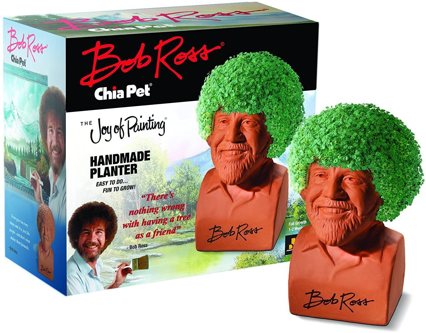 Bob Ross Chia Pet