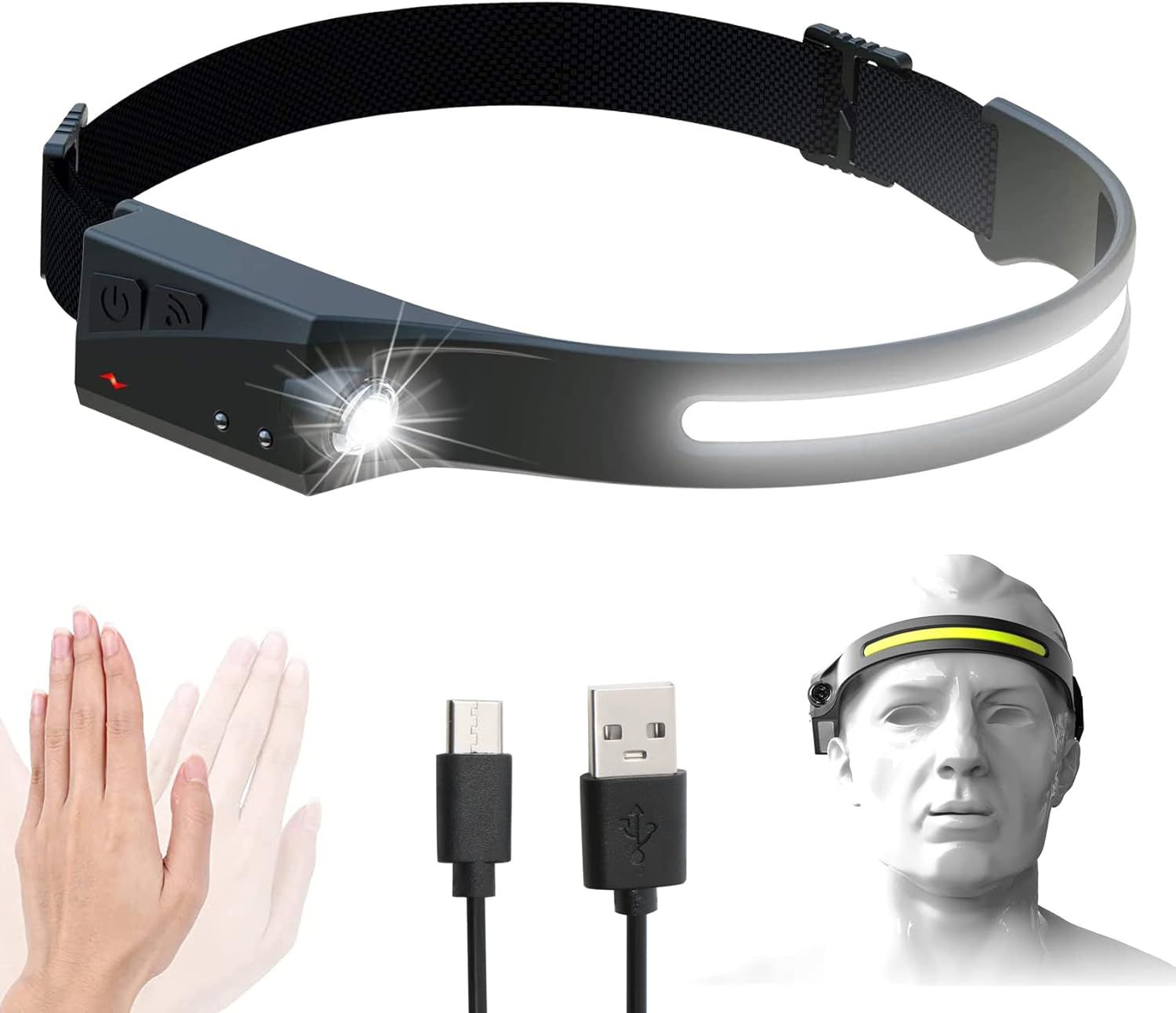 Bud K Rechargeable LED Headlamp