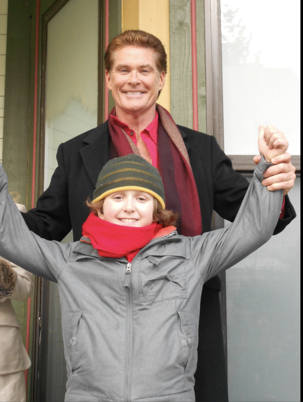 2. David Hasselhoff in 'The Christmas Consultant' (2012)