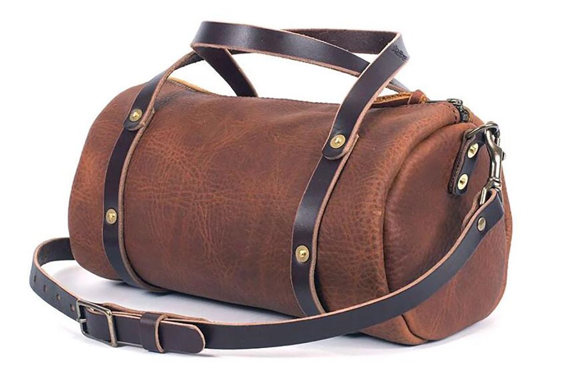 Go Forth Goods Jane Brown Leather Cross Body Bag