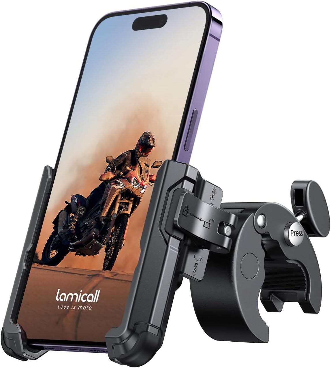 Lamicall Motorcycle Phone Mount Holder