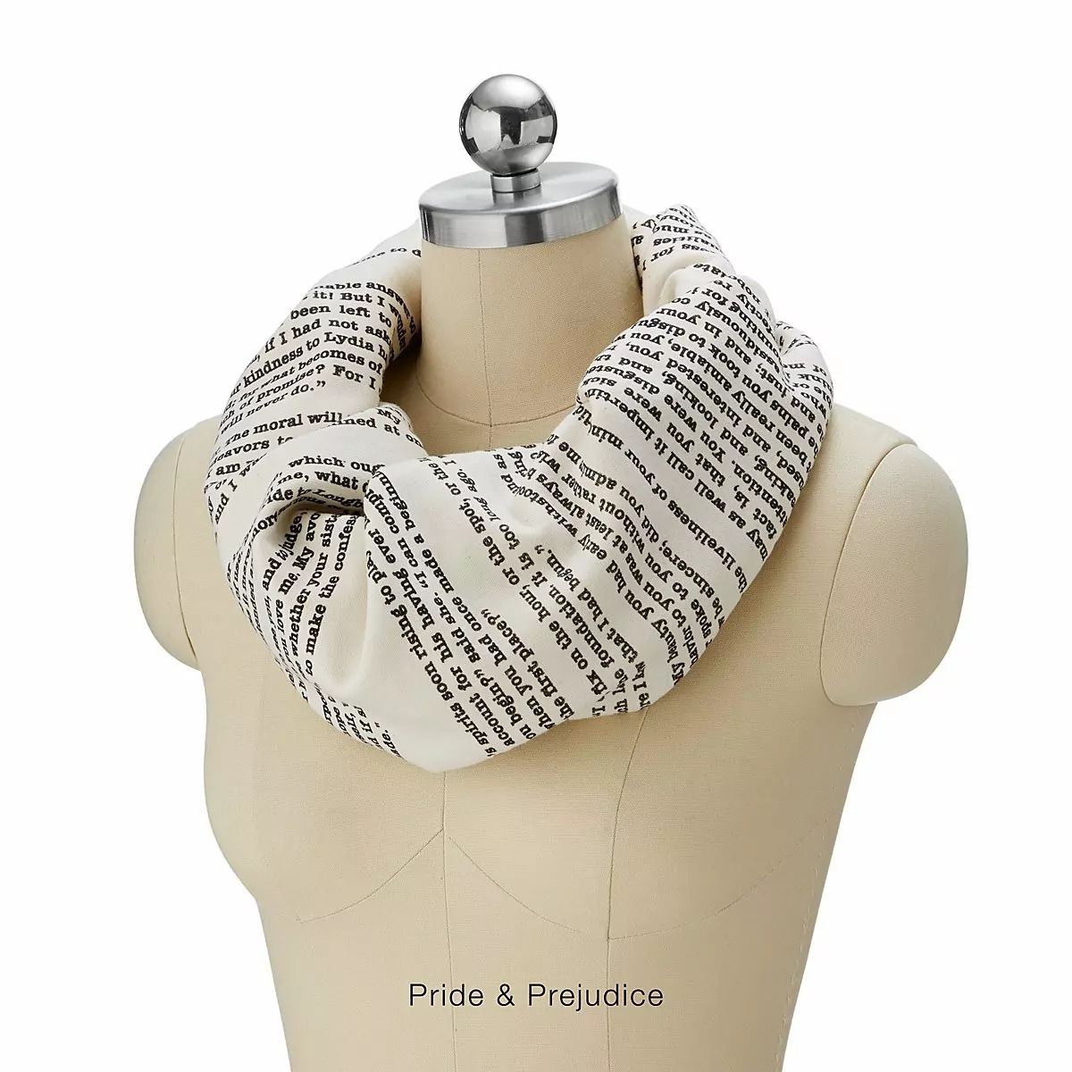 Literary Scarves, Pride & Prejudice