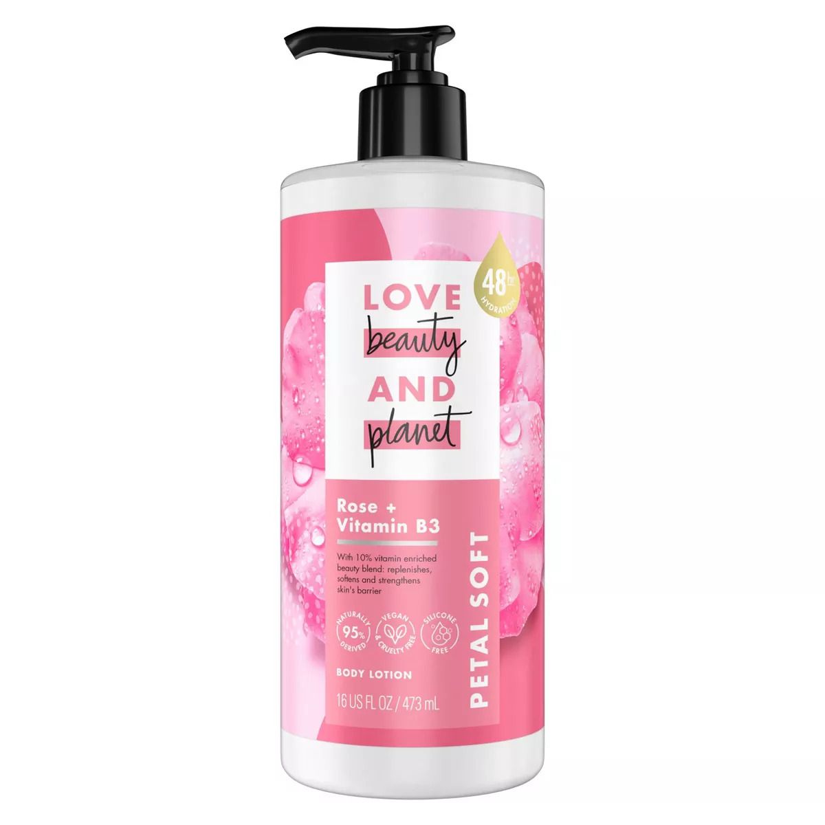 Love Beauty and Planet Petal Soft Rose Lotion
