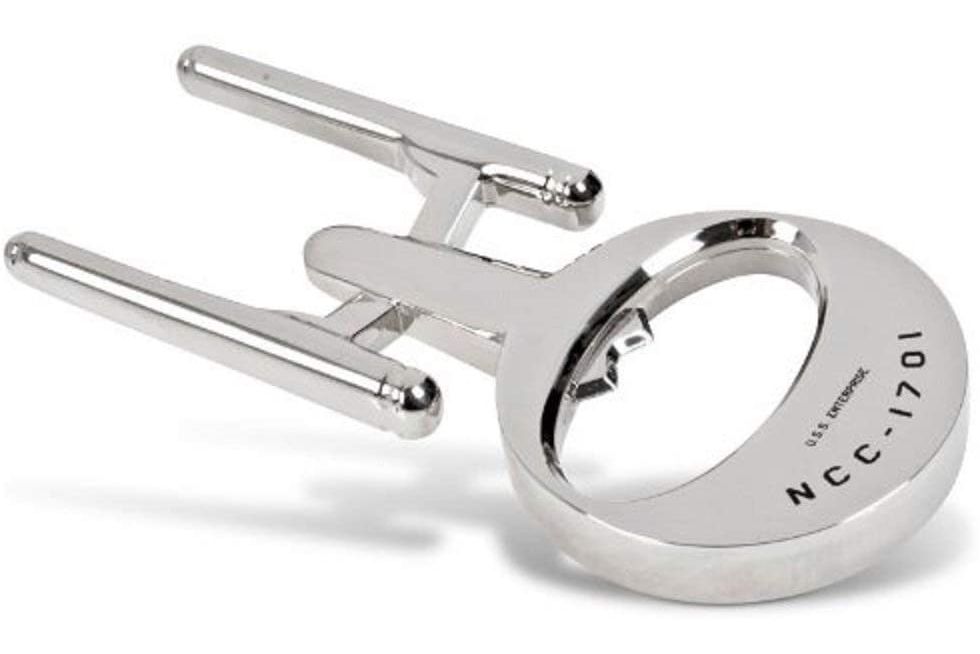 NCC-1701 Silver Metal Bottle Opener