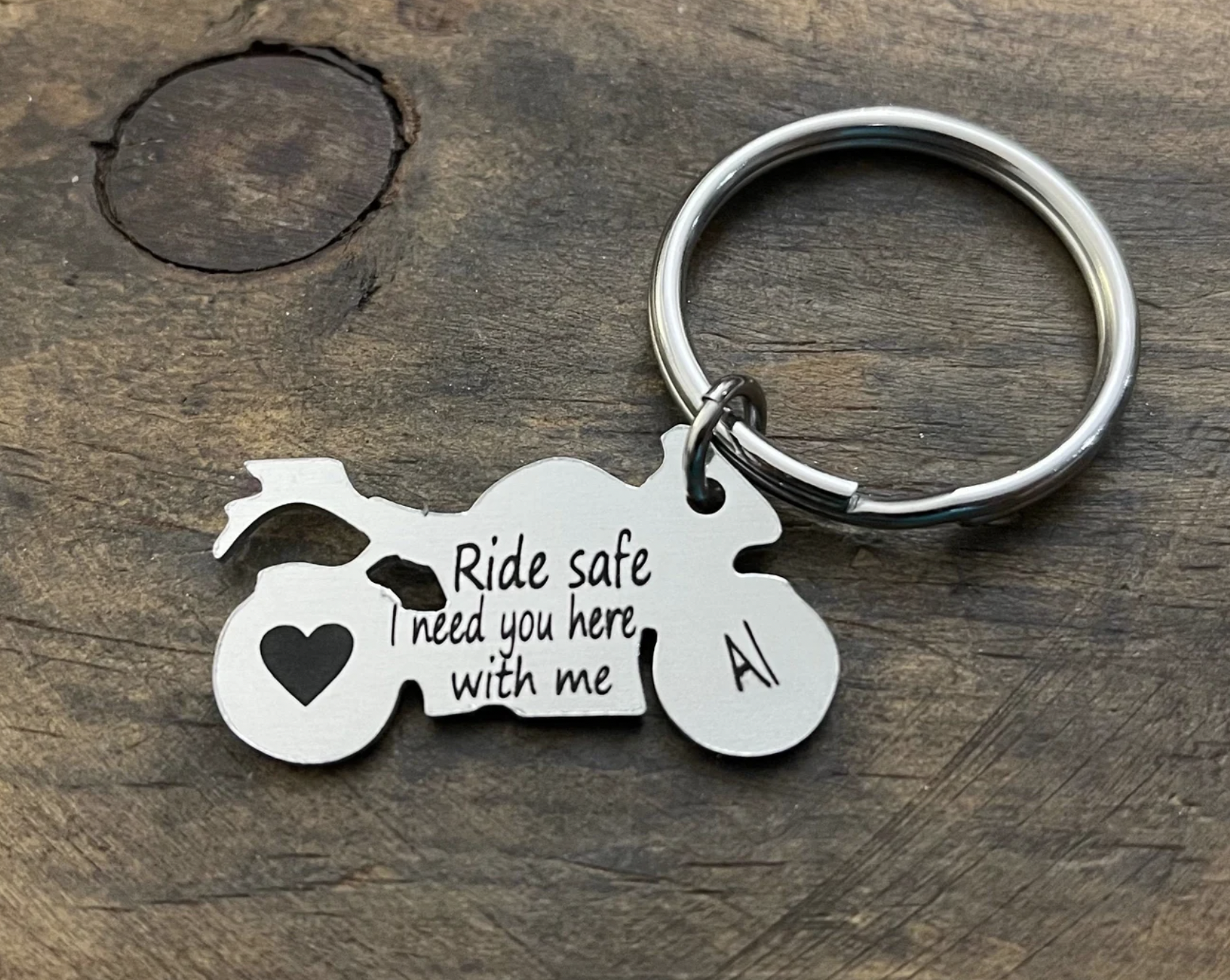 ‘Ride Safe’ Keychain