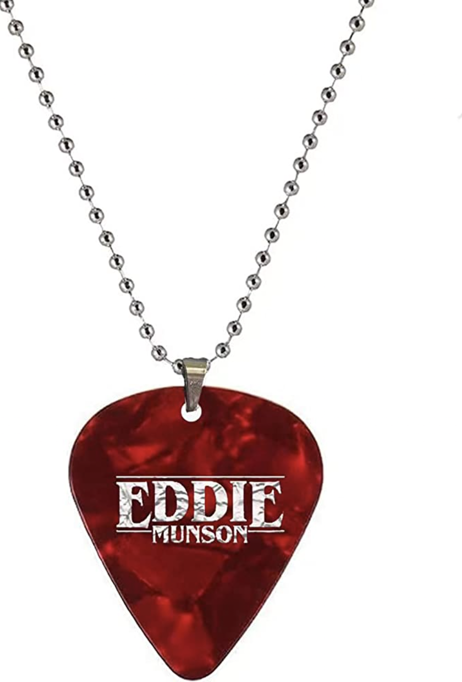 Eddie Guitar Pick Pendant Necklace